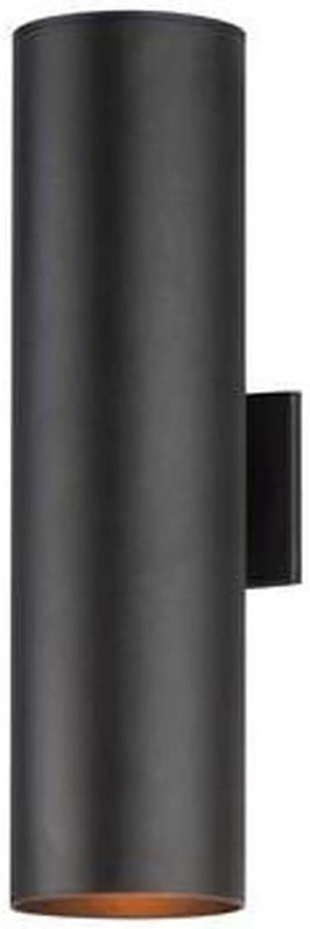 Main image of MAXIM LIGHTING 26109BK Outpost 2-Light 6"W x 22"H Outdoor Wall Sconce