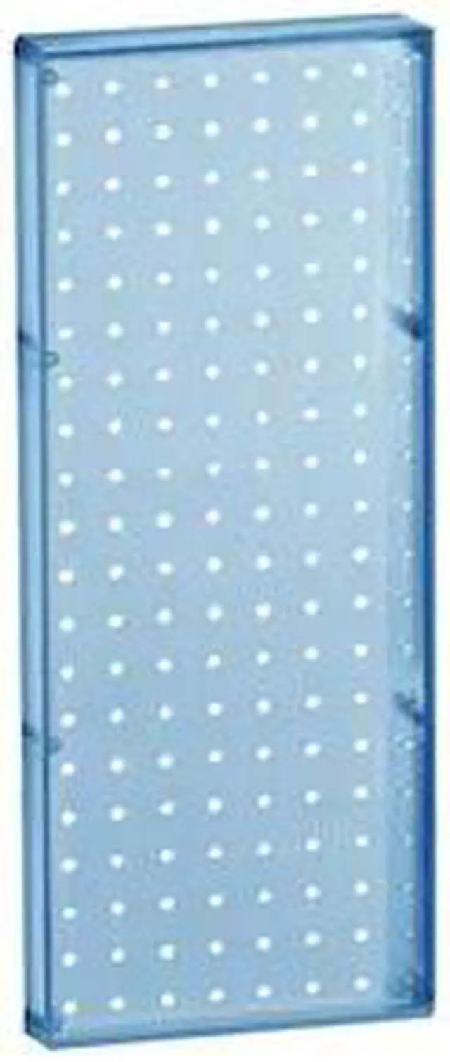 Main image of AZAR DISPLAYS 770820-BLU 8" x 20.625" Pegboard Panel - One sided, PK2