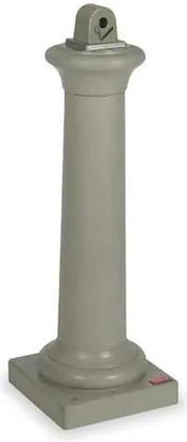 Main image of RUBBERMAID FG9W3000SSTON Cigarette Receptacle,1 gal.,Sandstone
