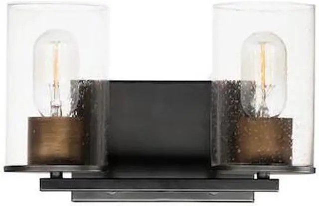Main image of MAXIM LIGHTING 11842CDABBK Sleek 2-Light Bath Vanity