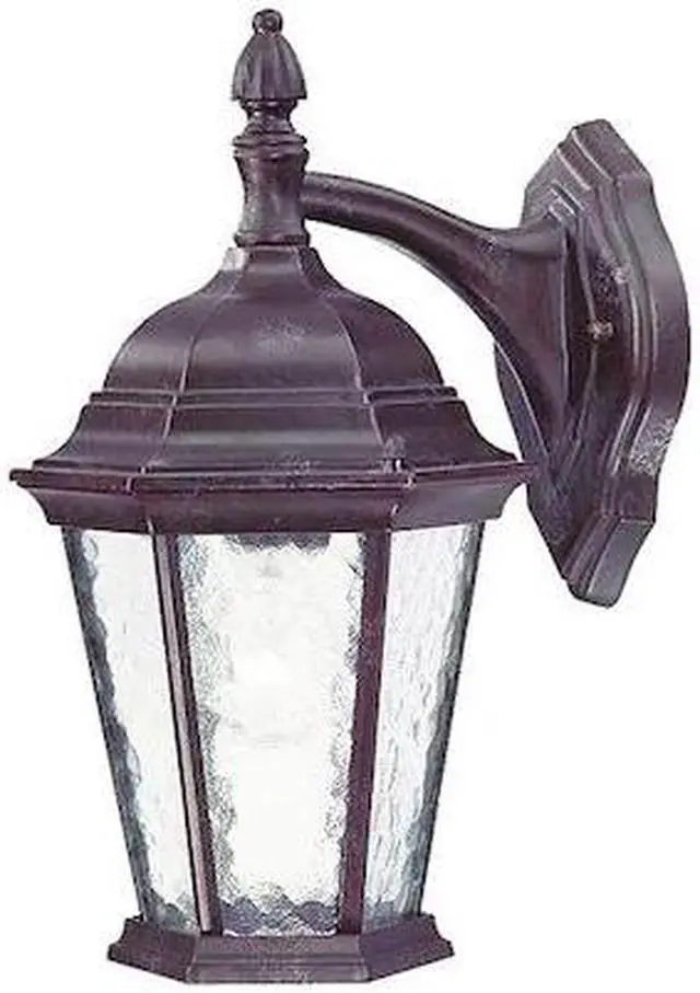 Main image of ACCLAIM LIGHTING 5502MM Wall Light,1-Light,Marbleized Mahogany