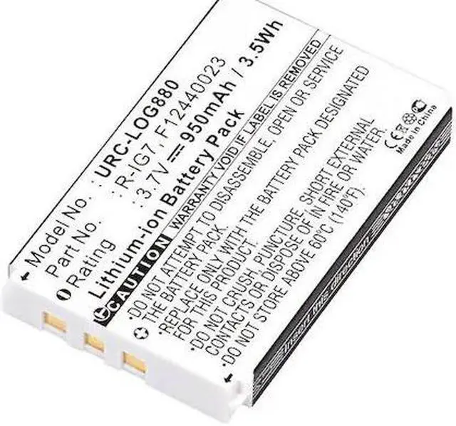 Main image of Ultralast Replacement BATTERY for Harmony 880 Remote