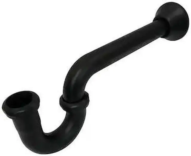 Alt view image 2 of 2 - Kingston Brass CC2180MB P-Trap, 1-1/4 Inch, Matte Black