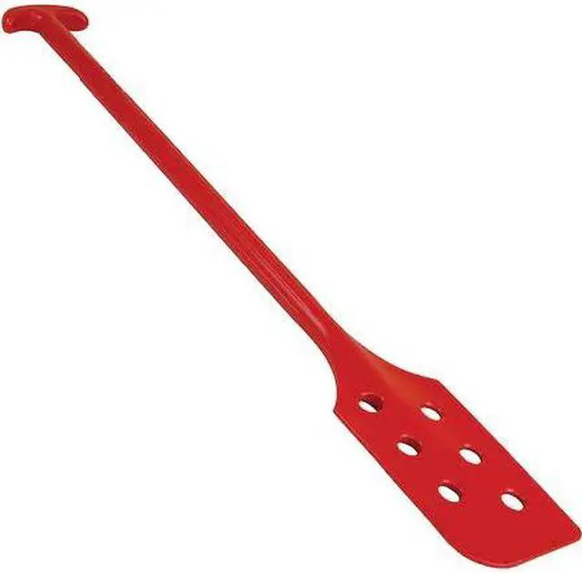 Main image of REMCO 67765 Mixing Paddle,w/Holes,White,6 x 13 In