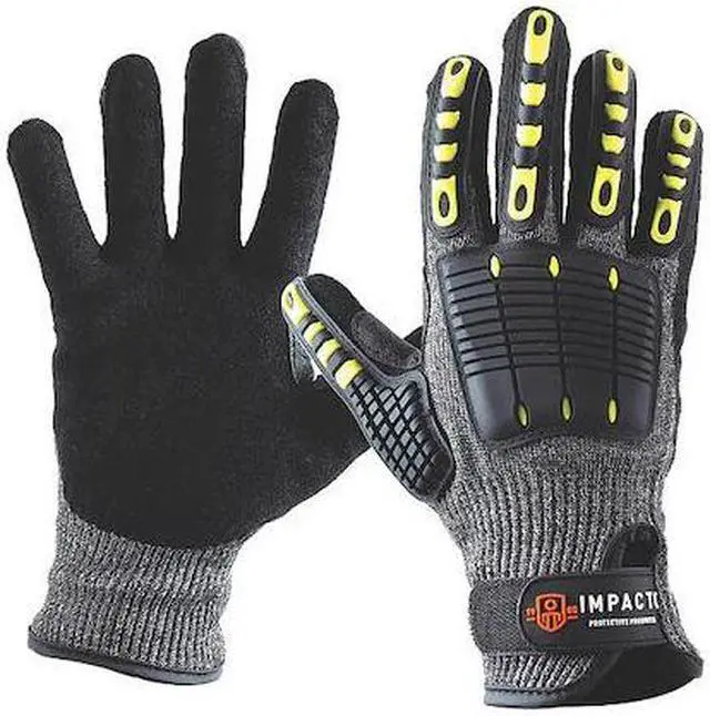 Main image of IMPACTO NS29200 Impact Resistant Gloves,TPR Back,L,PR
