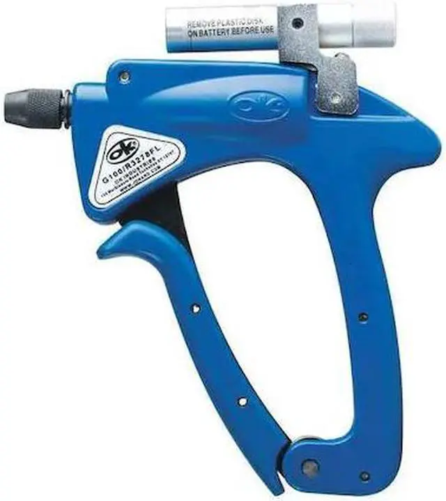 Main image of OK INDUSTRIES G100/R3278FL Manual Wire Wrap Tool w/Light,18-32 AWG