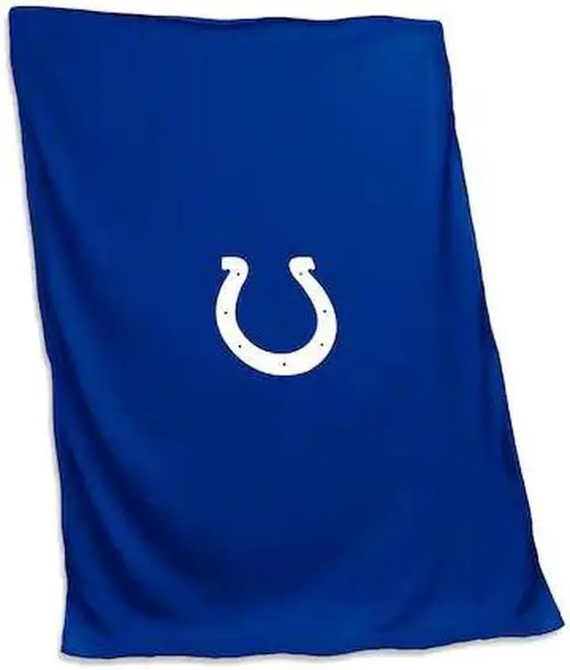 Main image of LOGO BRANDS 614-74 Indianapolis Colts Sweatshirt Blanket