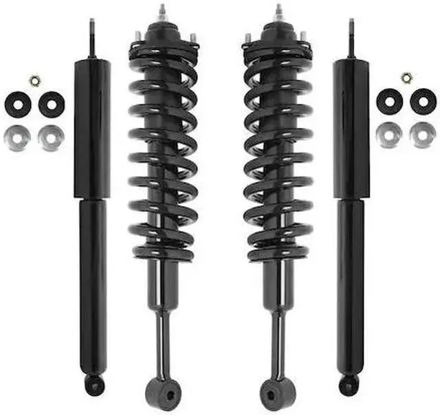 Alt view image 2 of 2 - Unity Automotive 4-11563-254070-001 Fnt & Rr Complete Strut Assembly Shock Kit For 2005-2014 Toyota Tacoma