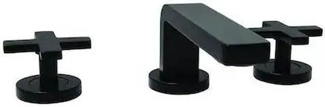 Main image of SPEAKMAN SB-2723-MB 3 Hole Single Lever Faucet, Matte Black