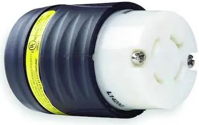 Alt view image 2 of 2 - LEGRAND L1420CGCM Locking Connector, L14-20R, 20 A, 125/250V AC, Three Phase, 3