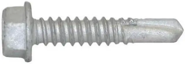 Alt view image 2 of 3 - TEKS 1150000 Self-Drilling Screw, 1/4" x 1-1/4 in, Climaseal Steel Flange Hex