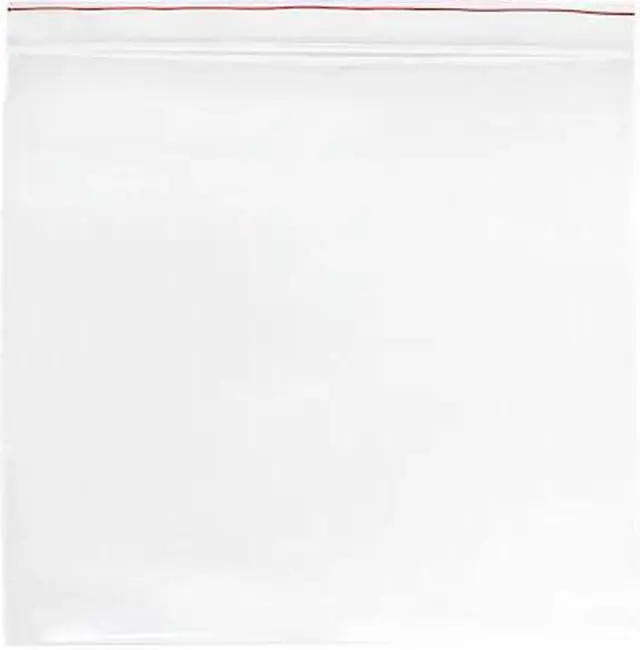 Main image of MINIGRIP MGRL4WH0406 Reclosable Bag, Zip Seal, 6 in L, 4 in W, 4 mil Thick, Low