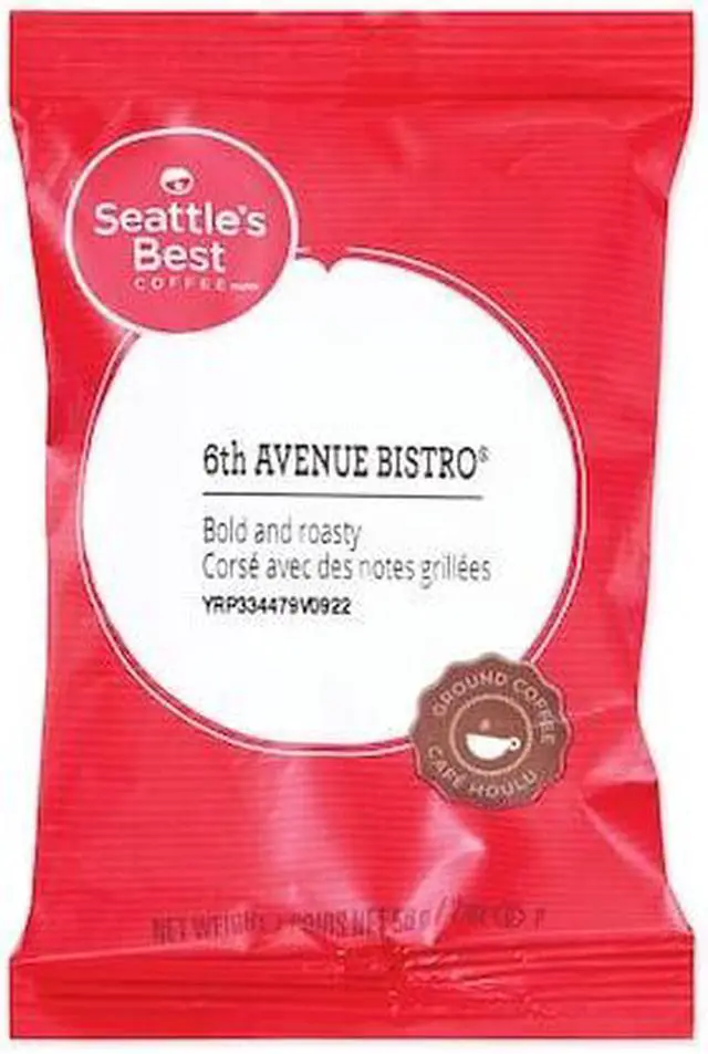 Alt view image 3 of 5 - Seattle`S Best 11008560 Premeasured Coffee Packs, Henry`s Blend, 2 oz. Packet, 18/Box