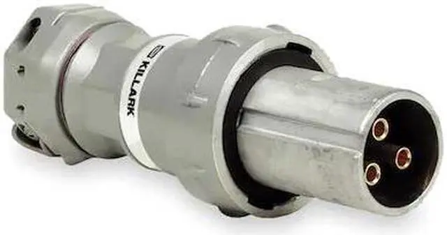 Alt view image 2 of 2 - HUBBELL KILLARK VP10477 Pin & Slve Plug, 100A, 4P, 4W, 600VAC/250VDC
