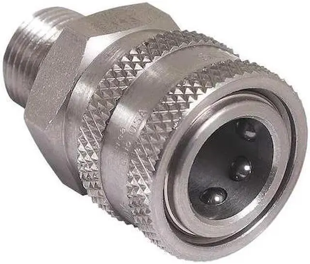 Main image of ZORO SELECT 17-0042 Quick Connect Coupler,Male,3/8 x 3/8 In