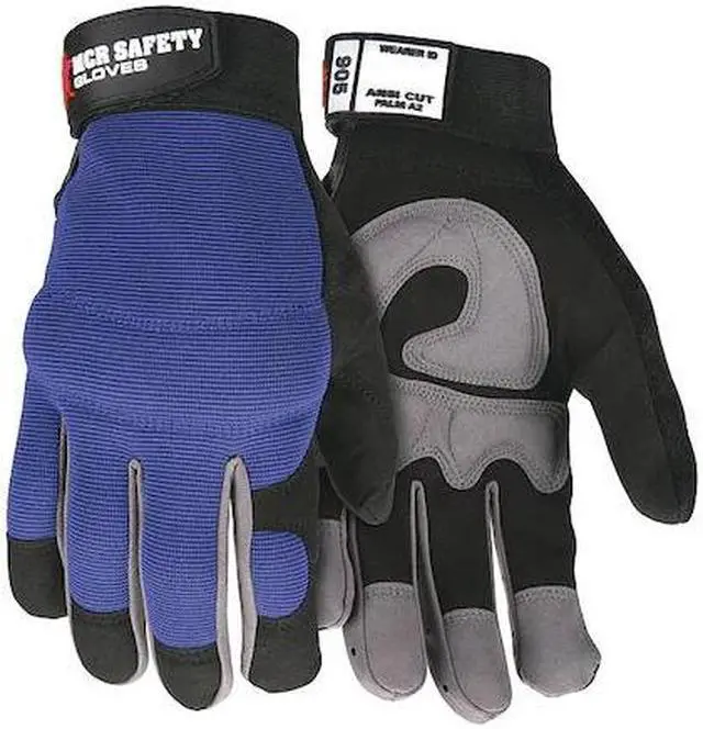 Alt view image 2 of 2 - Fasguard Synthetic Leather Black Palm,L MCR SAFETY 905L