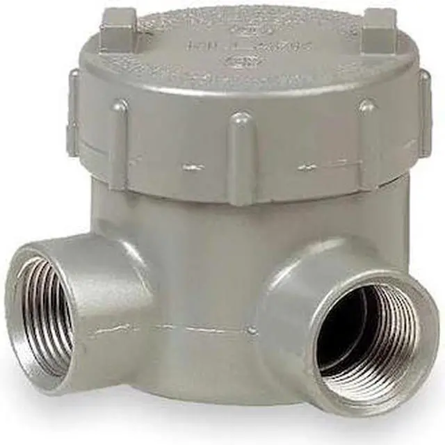 Alt view image 3 of 4 - Conduit Outlet Body,  Hazardous Location Yes,  Conduit Outlet Body Material Iron