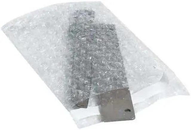 Main image of PARTNERS BRAND BOB412 Self-Seal Bubble Pouches, 4" x 12", Clear, PK400
