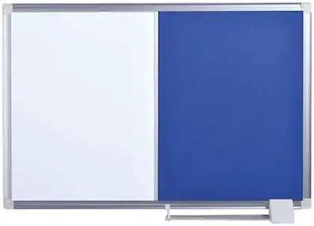 Main image of MASTERVISION XA0222830 Bulletin/Whiteboard Combination 1.5ft x 2 ft, Blue