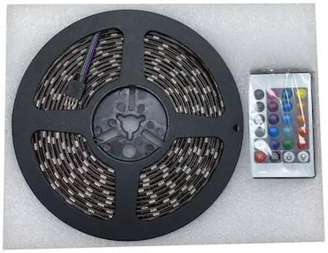 Alt view image 2 of 8 - RS-16FT-5050-RGB - 16ft (5M) 20-Color RGB Multi-Color 5050 LED Tape Strip Reel Lighting w/ Remote