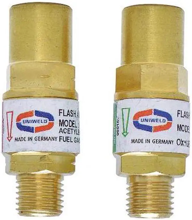 Alt view image 2 of 2 - UNIWELD RFAA Flashback Arrestor, Regulator, Oxy/Fuel