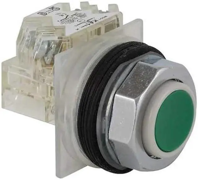 Alt view image 2 of 2 - SCHNEIDER ELECTRIC 9001KR3GH13 Non-Illuminated Push Button, 30 mm, 1NO/1NC,