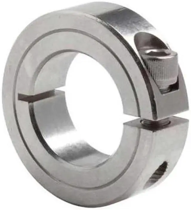 Main image of DAYTON 1L682 Shaft Collar,Clamp,1Pc,7/8 In,SS
