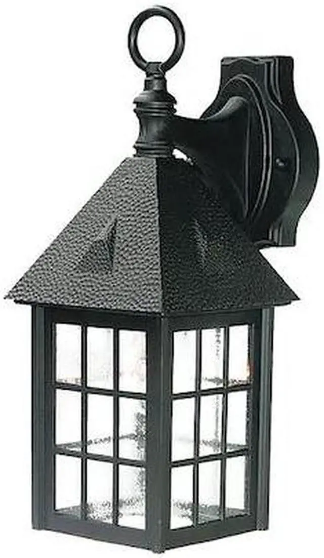 Main image of ACCLAIM LIGHTING 72BK Wall Light,Matte Black,1-Light