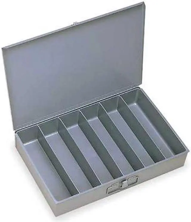 Main image of DURHAM MFG 117-95-D925 Steel, 6 compartments, 12 1/2 in D x 3 1/8 in H x 18 3/8