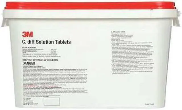 Alt view image 4 of 4 - 3M C. Diff Solution Tablets Quart Size 140 85938