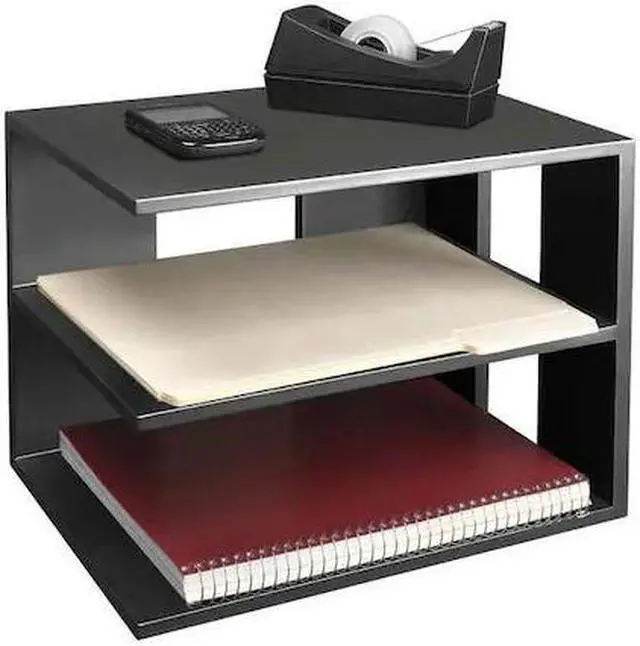 Alt view image 8 of 13 - Victor Technology LLC Corner Shelf 13-1/5"x9"x9-4/5" Black 11205