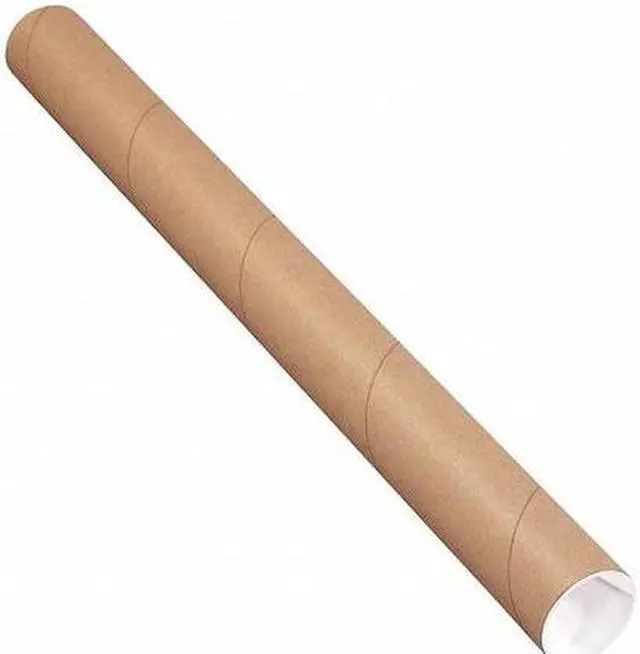 Main image of PARTNERS BRAND P2036K Mailing Tubes with Caps, 2" x 36", Kraft, PK50