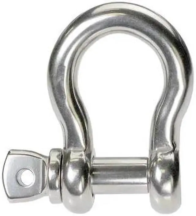 Main image of US CARGO CONTROL SPAS34SS 3/4" Stainless Steel Screw Pin Anchor Shackle -