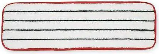 Alt view image 2 of 3 - 3M 59026 Microfiber Mop Pad, Red, 10/PK
