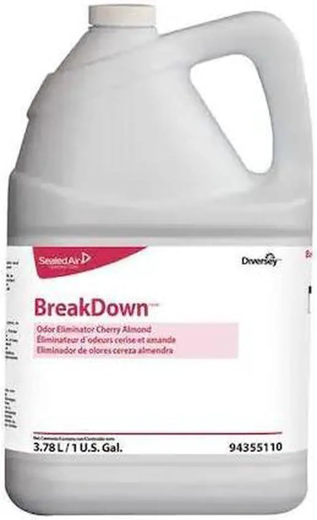 Alt view image 2 of 5 - DIVERSEY 94355110 Liquid Deodorizer,Size 1 gal.,Red