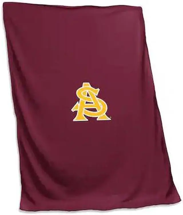 Alt view image 2 of 2 - Logo Brands 107-74 Arizona State Sweatshirt Blanket
