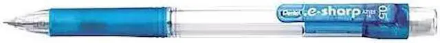 Alt view image 11 of 11 - Pentel .e-Sharp Mechanical Pencil .5 mm Sky Blue Barrel AZ125S