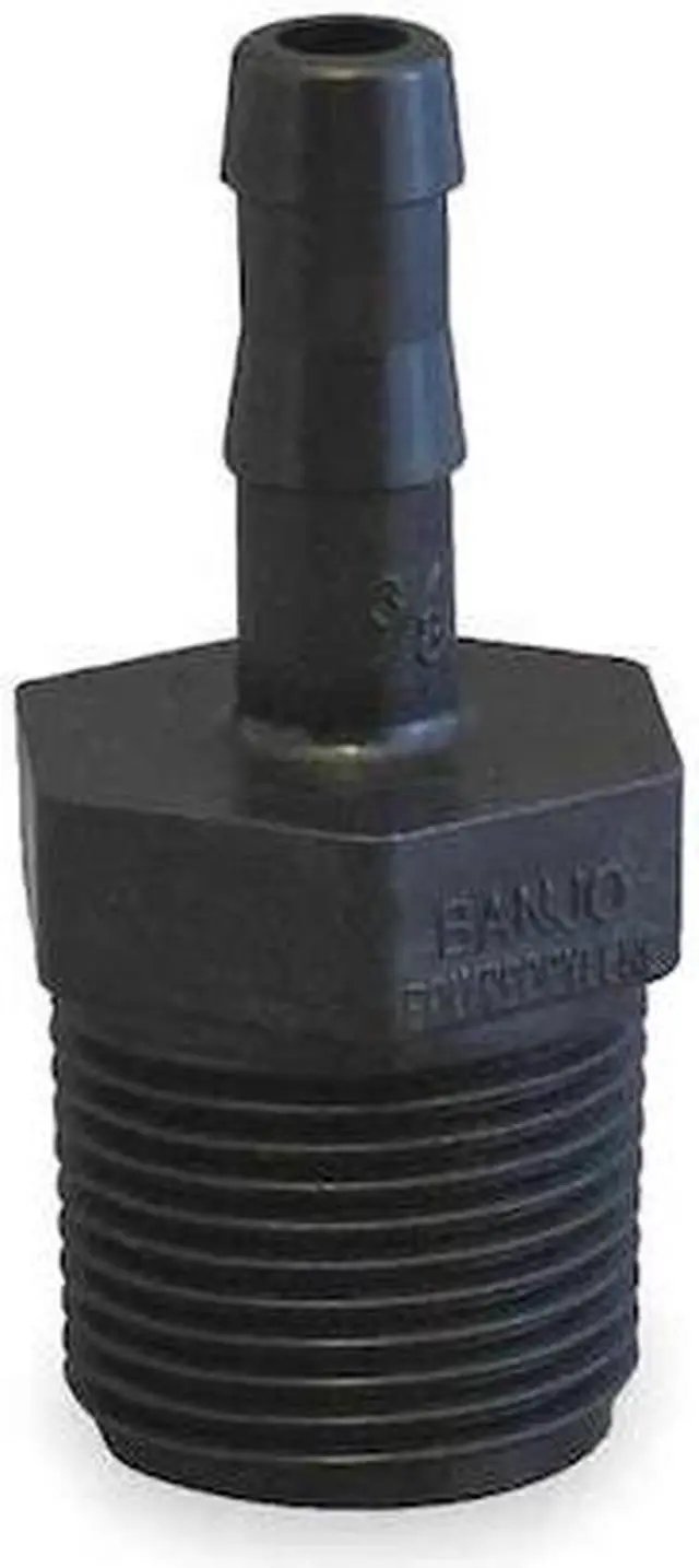Alt view image 2 of 2 - BANJO HB050-075 3/4" Barbed x 1/2" MNPT Adapter
