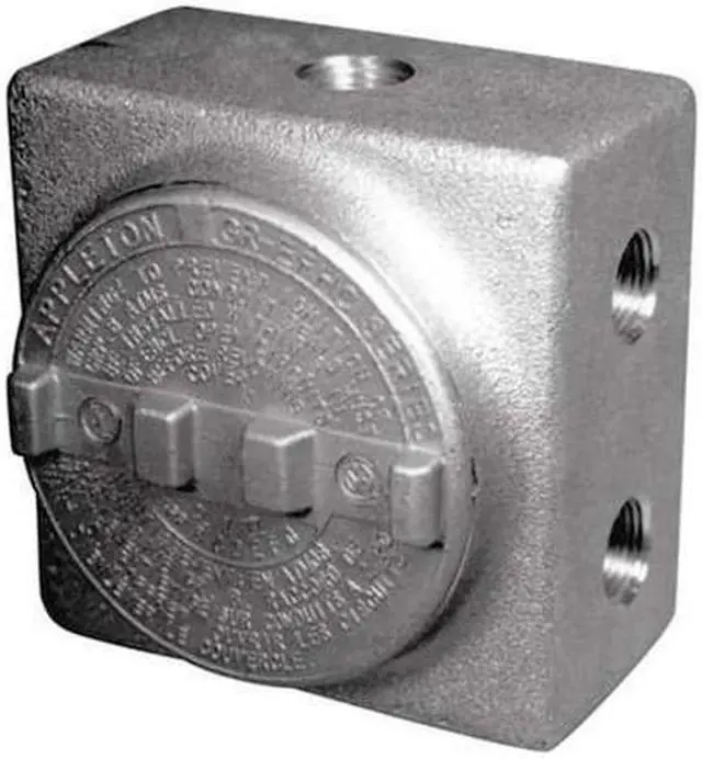 Alt view image 2 of 4 - APPLETON ELECTRIC GRSS75 Conduit Outlet Body,7 Hub,3/4 In.