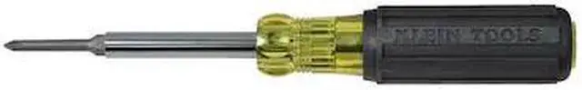 Alt view image 5 of 8 - Klein Tools 32560 EXt-Reach Multi-Bit Screwdriver/Nut Driver w/Square-Recess