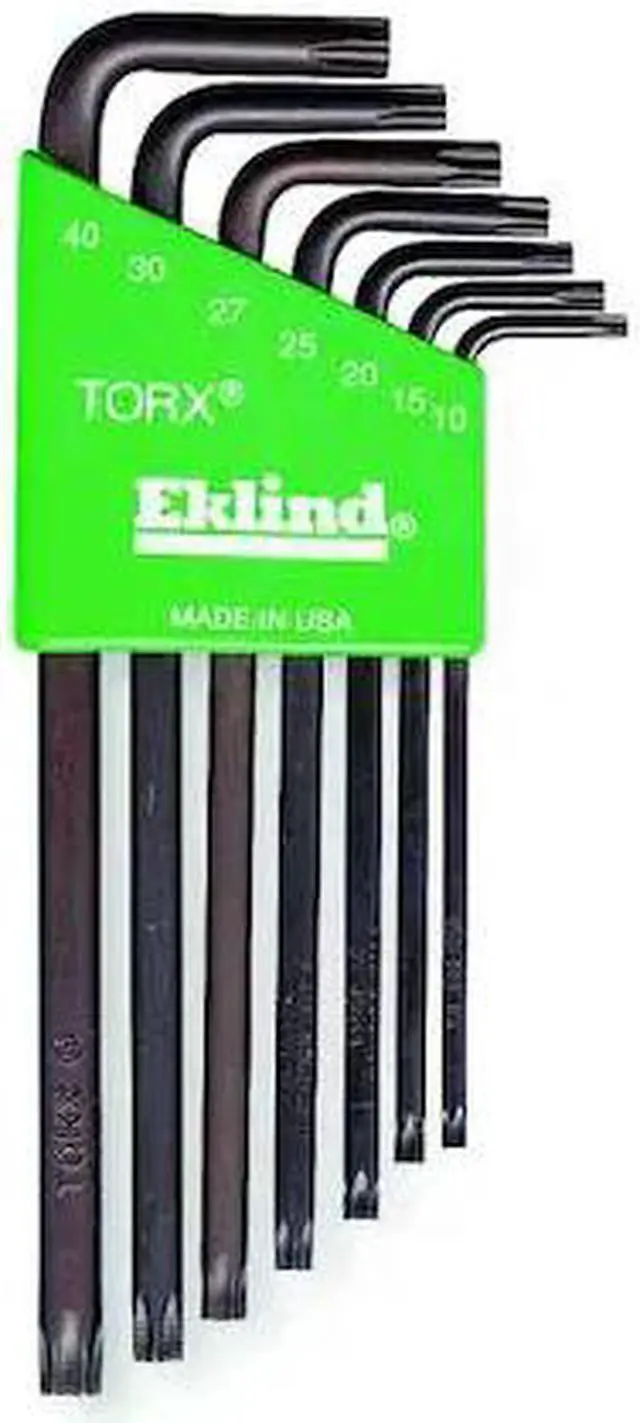 Alt view image 3 of 3 - Torx Key Set, T10 - T40, L-Shaped, Long