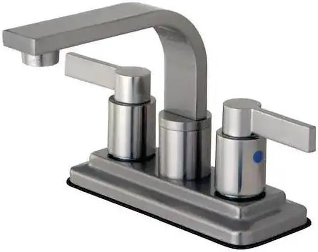 Alt view image 3 of 5 - Kingston Brass KB8468NDL NUVO FUSION Euro high Rise Spout Lavatory Faucet With B