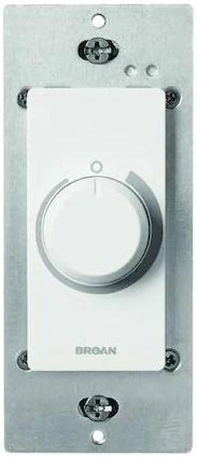 Main image of BROAN SC100W Speed Control,3 A,White,120 V