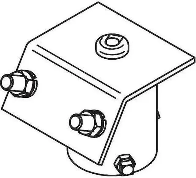 Alt view image 3 of 3 - Hubbell Outdoor Lighting 4024C Steel Slip Fitter