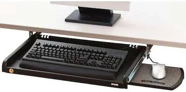 Main image of 3M KD45 Keyboard Tray,25 in W,Black