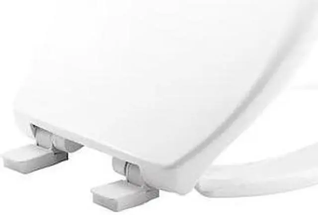 Main image of BEMIS GR1200E4 000 Toilet Seat, With Cover, Plastic, Elongated, White