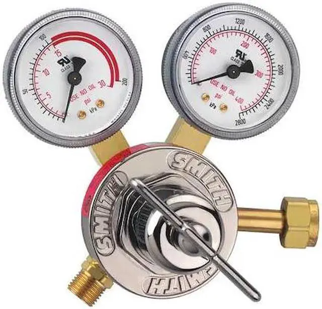 Main image of MILLER ELECTRIC 30-15-200 Regulator,Cylinder,Acetylene,CGA-200
