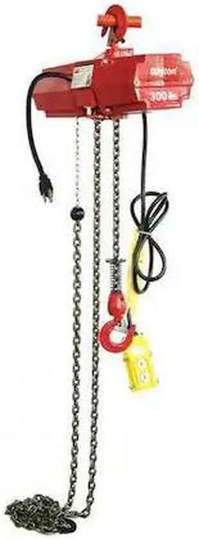 Alt view image 2 of 2 - Elec Chain Hoist, 300 lb, 20 ft Lift, 16fpm