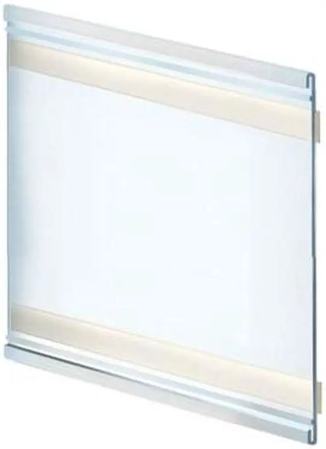 Main image of AZAR DISPLAYS 199625 8.5"W x 7"H Adhesive-Back Nameplate, PK10