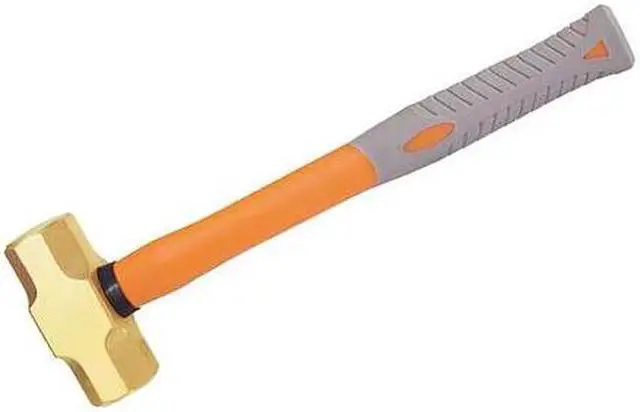 Alt view image 2 of 3 - Dbl Sledge Hammer, Non-Spark, 5 lb, 34.5 In
